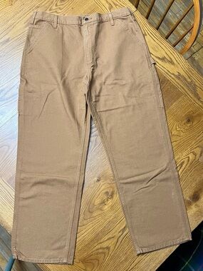 Like New Carhartt heavy Work pants Straight 38 x 32
